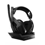 Casti Gaming Logitech ASTRO A50 Wireless, Microfon + Statie incarcare, PlayStation